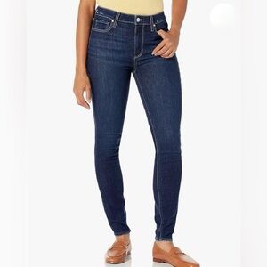 PAIGE Women''s Size 34 Hoxton High Rise Ankle Skinny in Gibson Distressed NWT